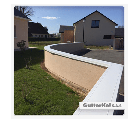 Couvertine muret blanc