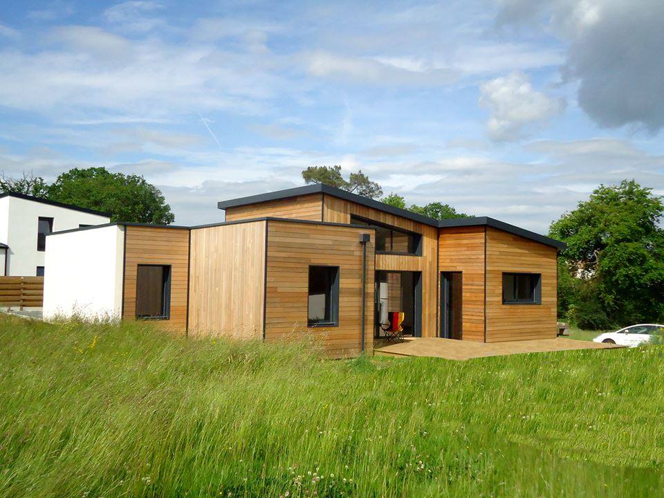 Couvertine maison bois